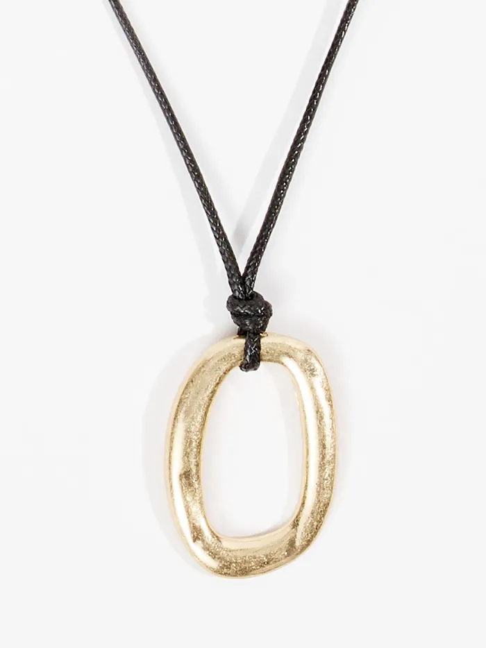Women Oval Cord Necklace Gold Altar039d State Jewelry