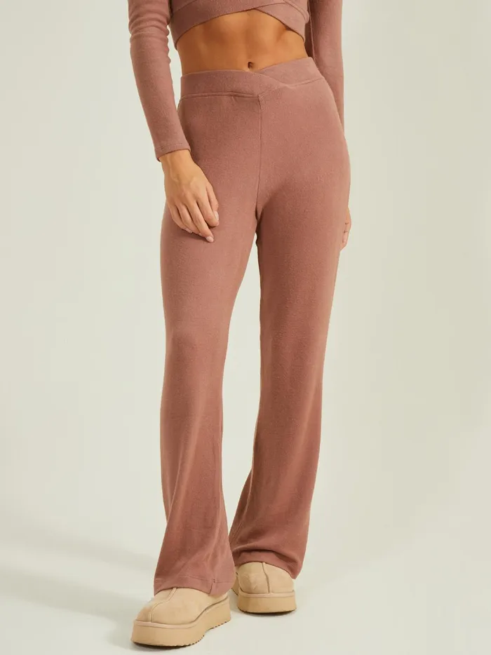 Women Paisley Crossover Lounge Pants Acorn Altar039d State Sleep Lounge