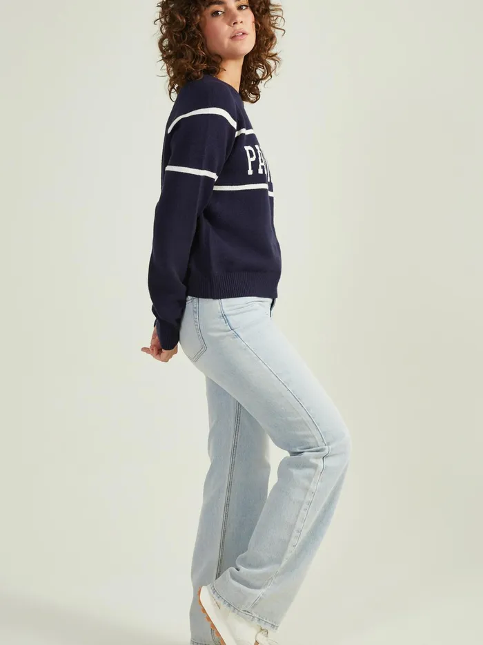 Women Park City Pullover Sweater Navycream Altar039d State Sweaters