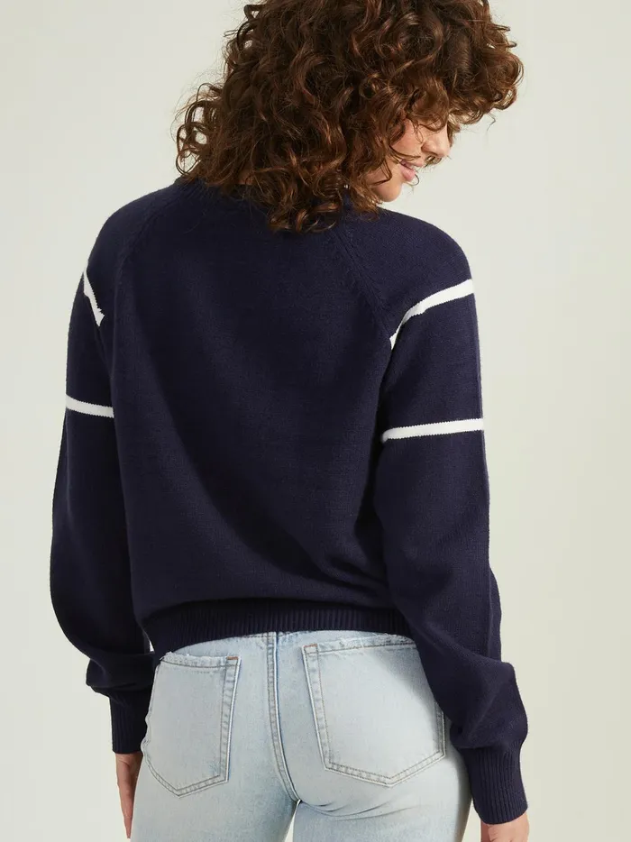 Women Park City Pullover Sweater Navycream Altar039d State Sweaters