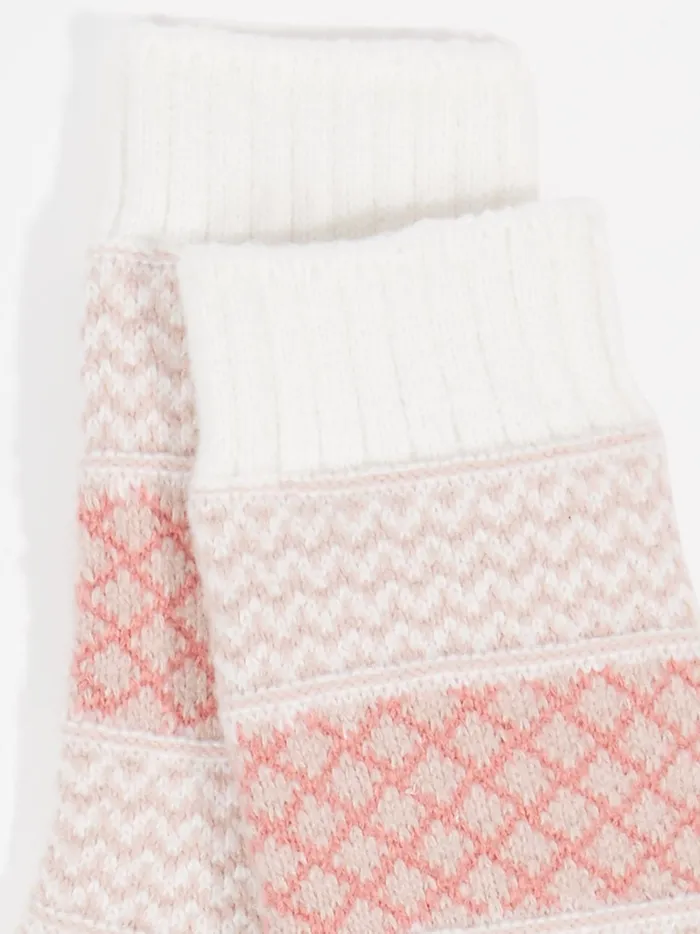 Women Patterned Crew Socks Clouddancer Altar039d State Socks
