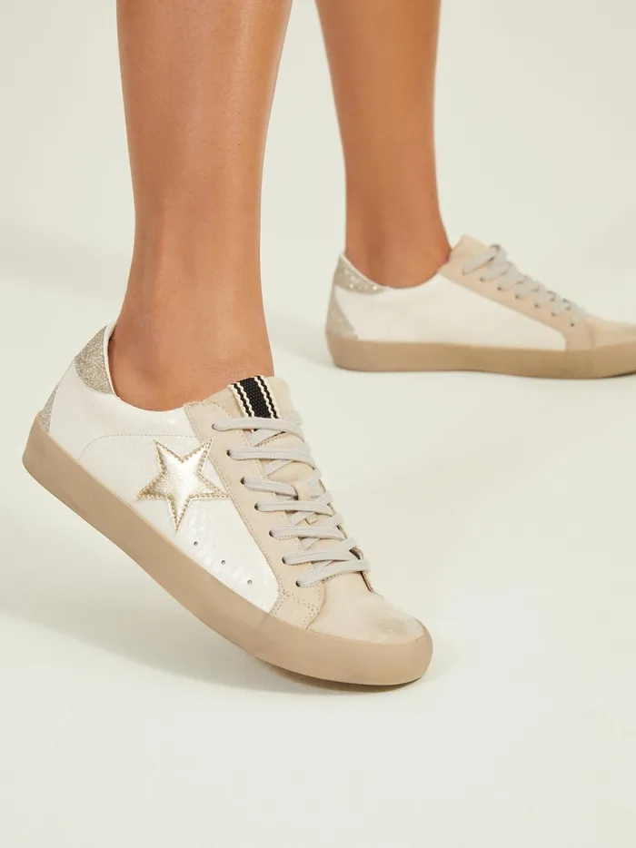 Women Paula Glitter Star Sneakers Bonesnake Altar039d State Sneakers
