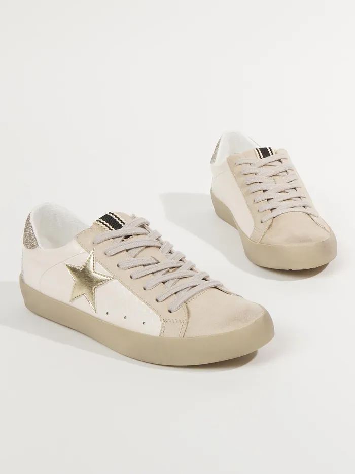 Women Paula Glitter Star Sneakers Bonesnake Altar039d State Sneakers
