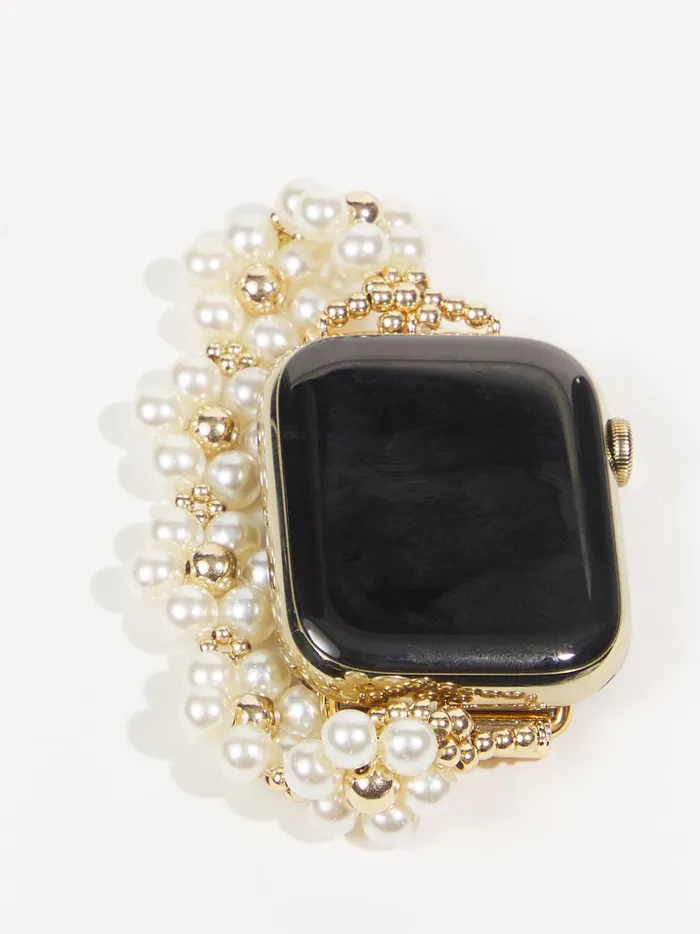 Women Pearl Flower Watch Band Goldpearl Altar039d State Jewelry
