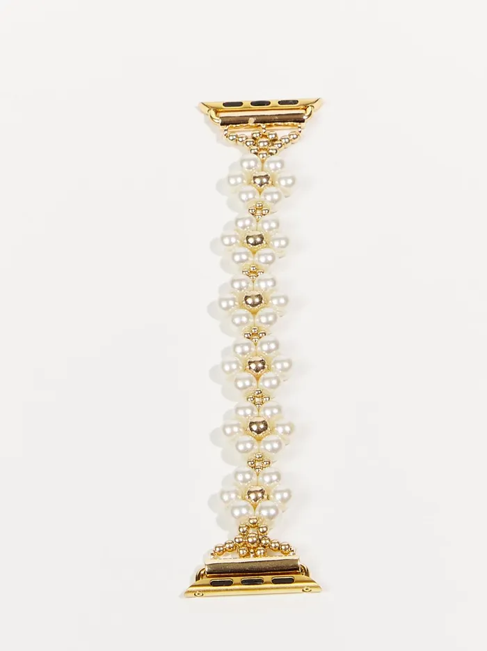 Women Pearl Flower Watch Band Goldpearl Altar039d State Jewelry