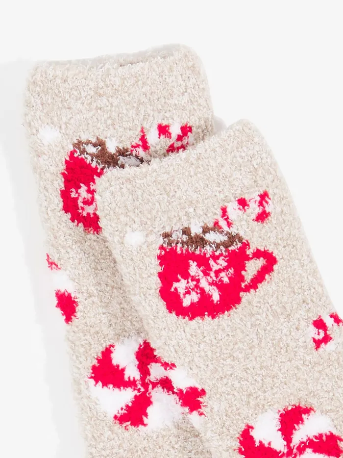 Women Peppermint Mocha Cozy Socks Cream Altar039d State Socks