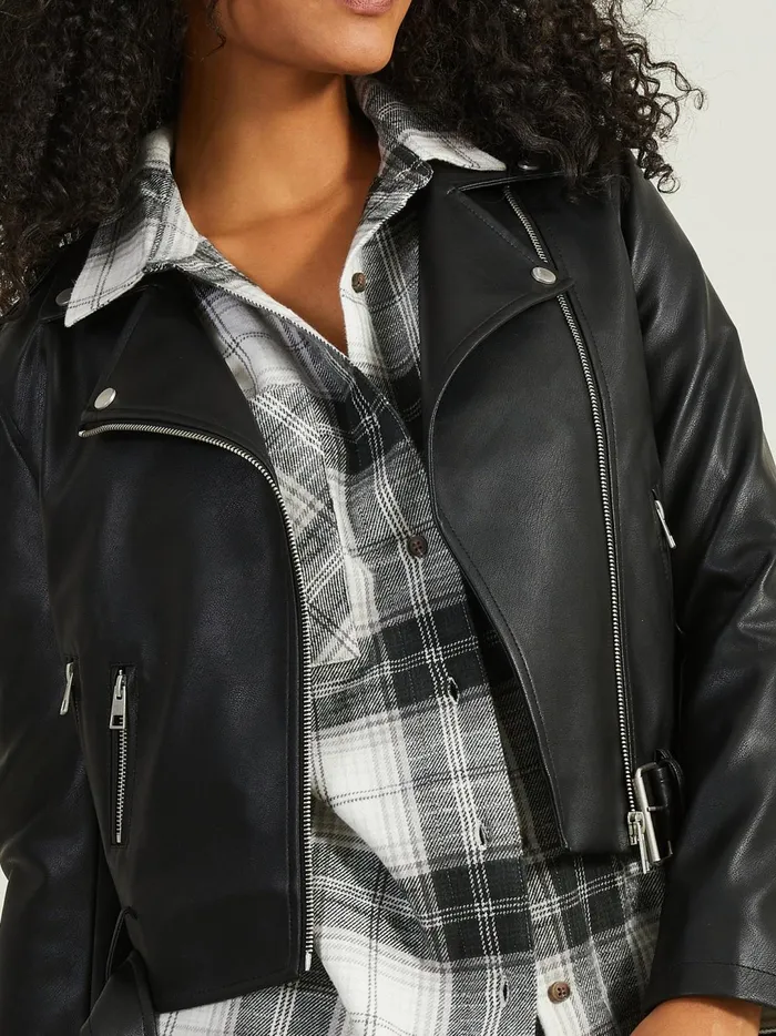 Women Phoebe Vegan Leather Jacket Black Altar039d State Jackets