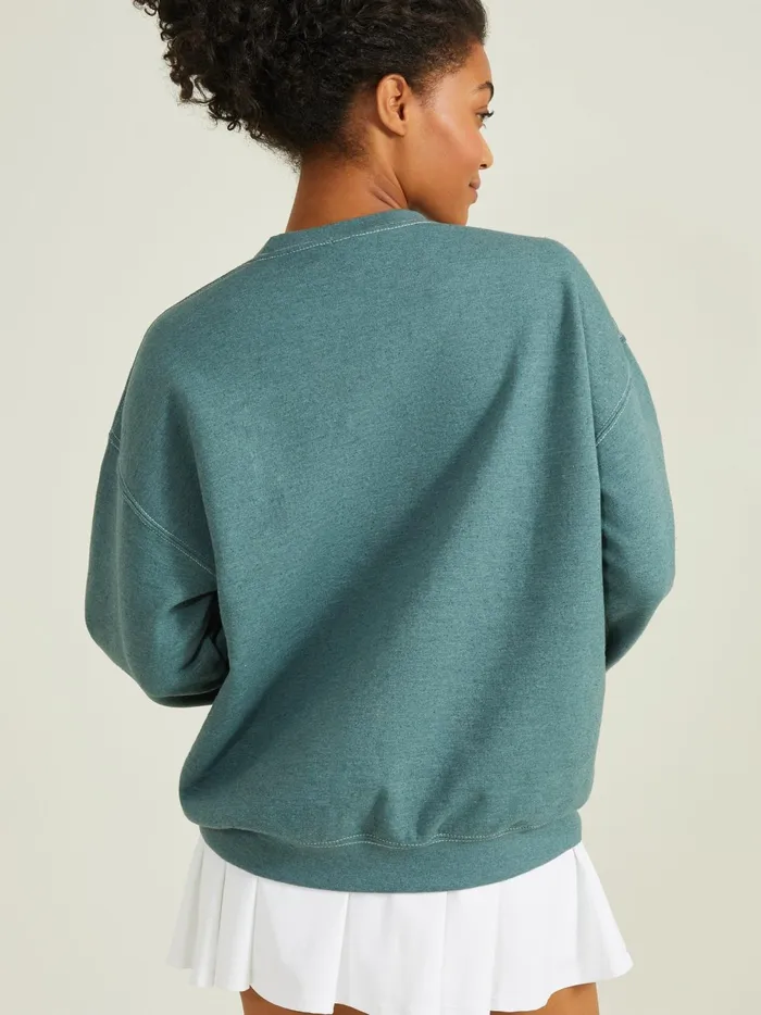 Women Pickleball Champ Graphic Sweatshirt Green Altar039d State Activewear