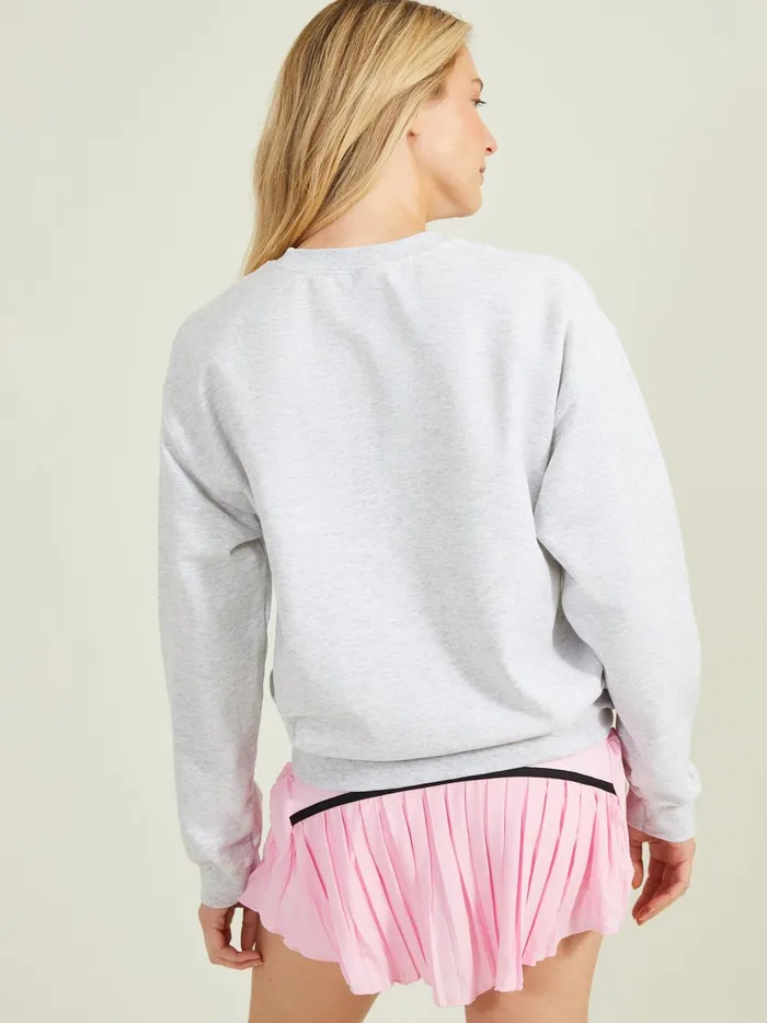 Women Pickleballer Graphic Sweatshirt Ash Altar039d State Activewear