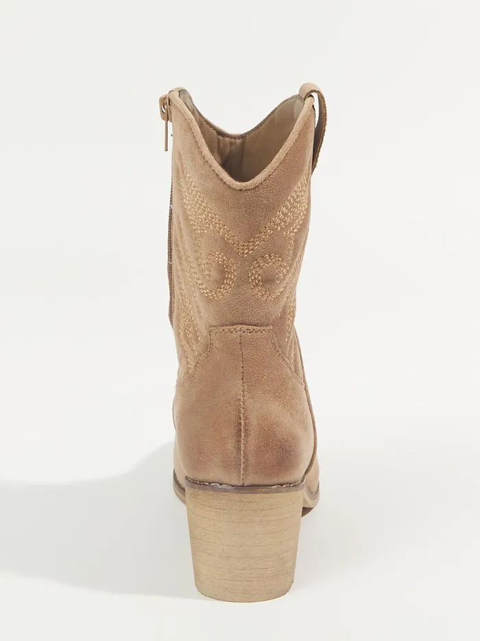 Women Remy Mini Western Boots Taupe Altar039d State Boots Booties