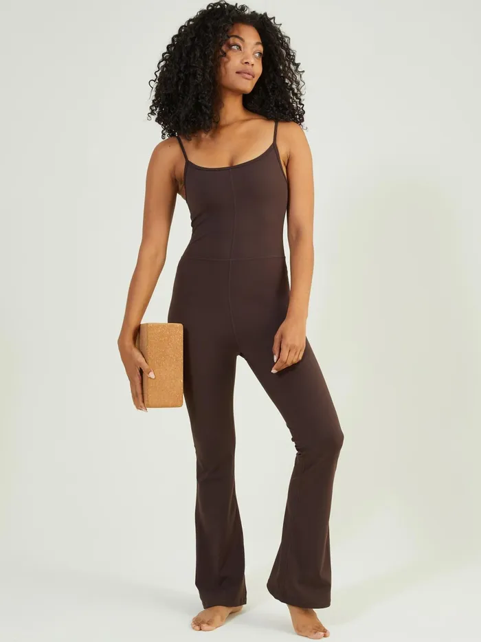 Women Rise Up Flare OnePiece Chocolate Altar039d State Activewear