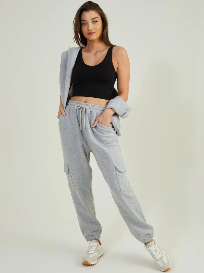 Women Rush Hour Cargo Sweatpants Heathergray Altar039d State Activewear