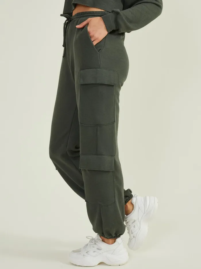 Women Settle In Cargo Joggers Olive Altar039d State Activewear