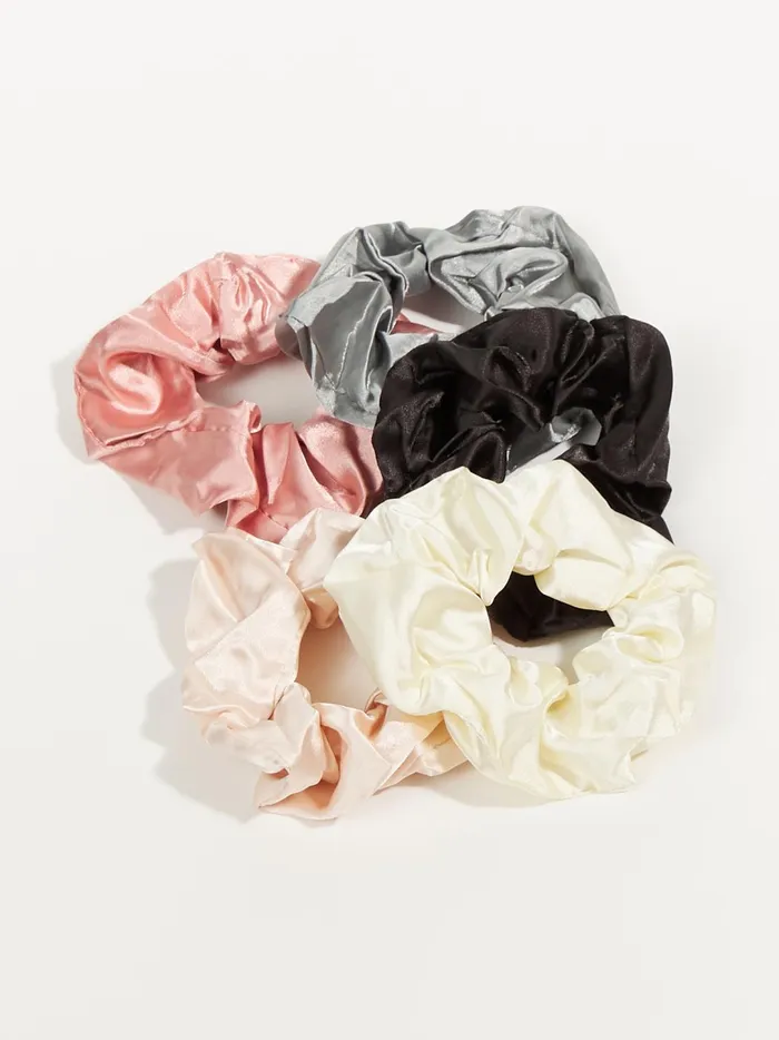 Women Silk Scrunchie Set Pastelmulti Altar039d State Hair Accessories