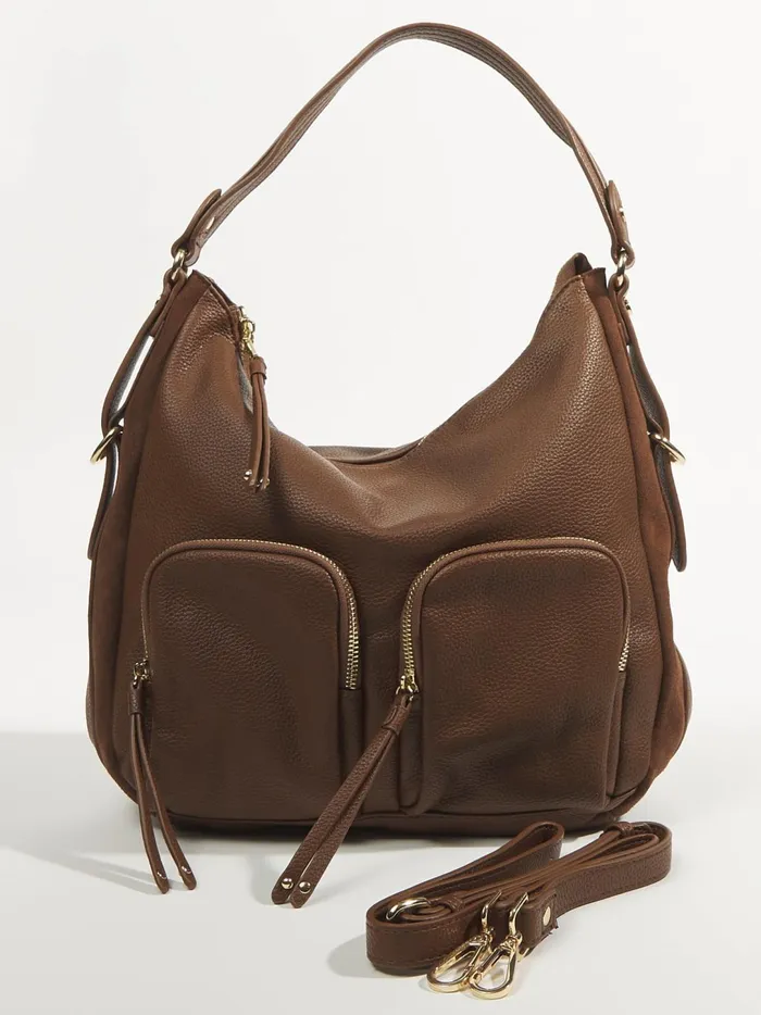 Women Skylar Slouchy Tote Purse Chocolate Altar039d State Handbags