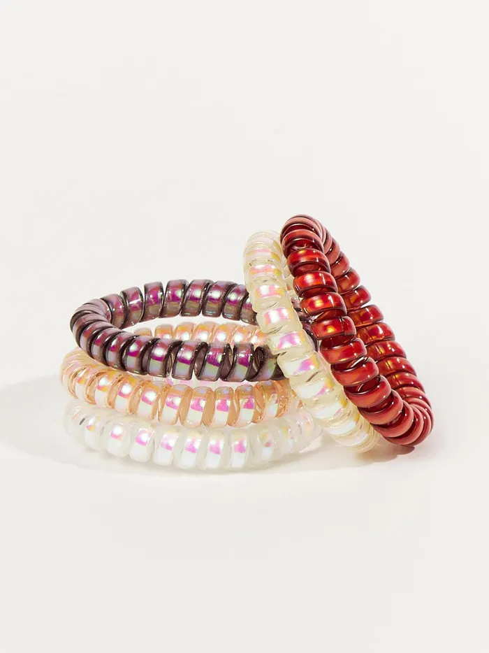 Women Spiral Hair Ties Pack Fallmulti Altar039d State Hair Accessories