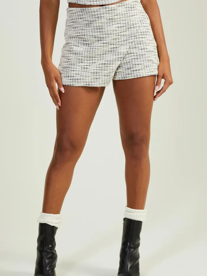 Women Steele Tweed Asymmetrical Skort Blackwhite Altar039d State Skirts Skorts
