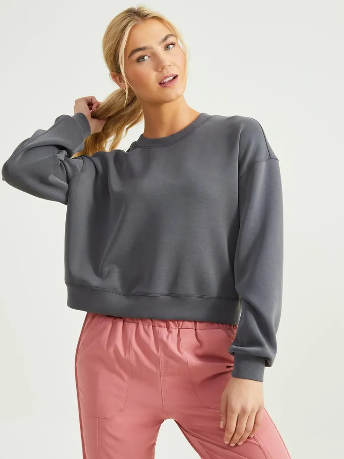 Women Supersoft Sweatshirt Asphalt Altar039d State Activewear