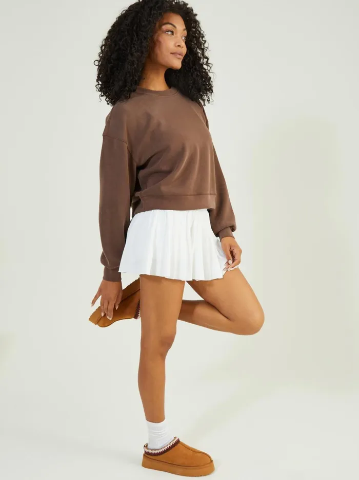 Women Supersoft Sweatshirt Chocolate Altar039d State Activewear