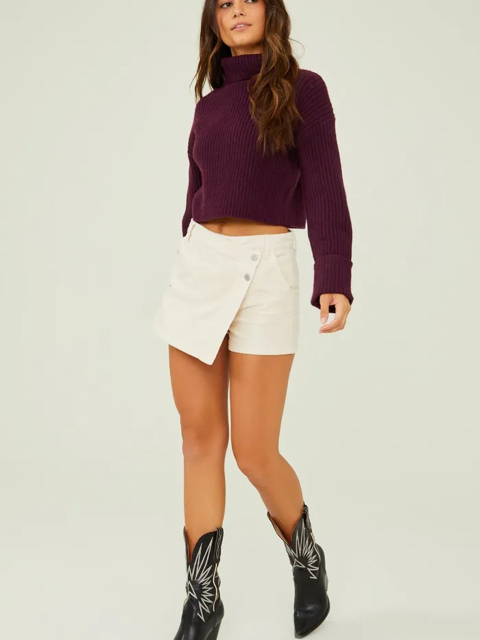 Women Sutton Corduroy Skort Cream Altar039d State Skirts Skorts