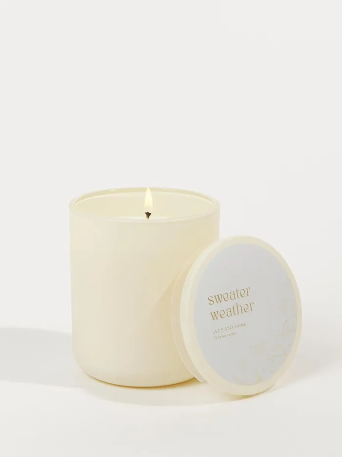 Women Sweater Weather Candle Ivory Altar039d State Bath Beauty