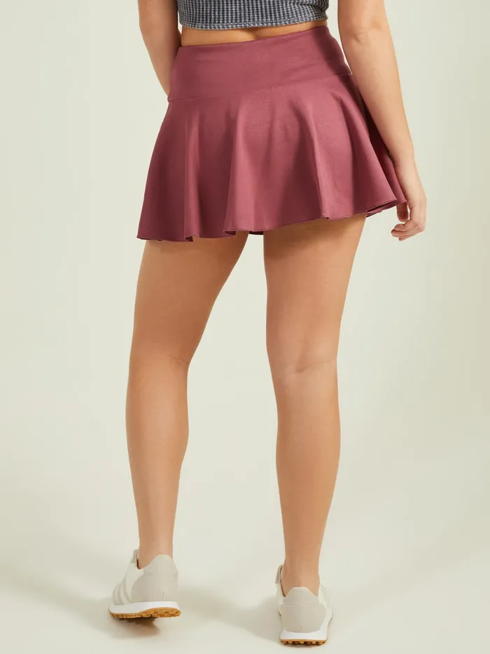 Women Tap In Skort Crushberry Altar039d State Activewear