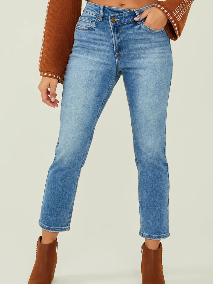 Women Thea Slim Straight Jeans Mediumwash Altar039d State Jeans