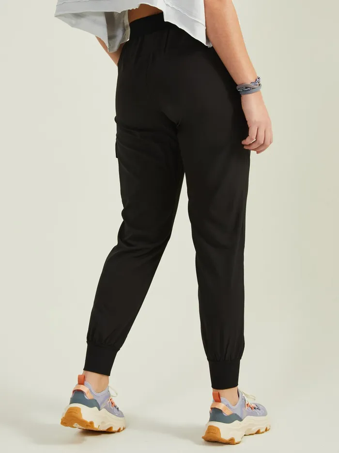 Women Trailblazer Cargo Joggers Black Altar039d State Activewear