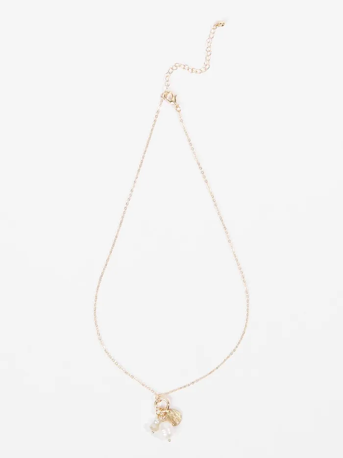 Women Triple Charm Necklace Gold Altar039d State Jewelry
