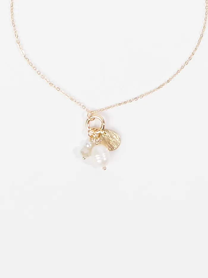Women Triple Charm Necklace Gold Altar039d State Jewelry