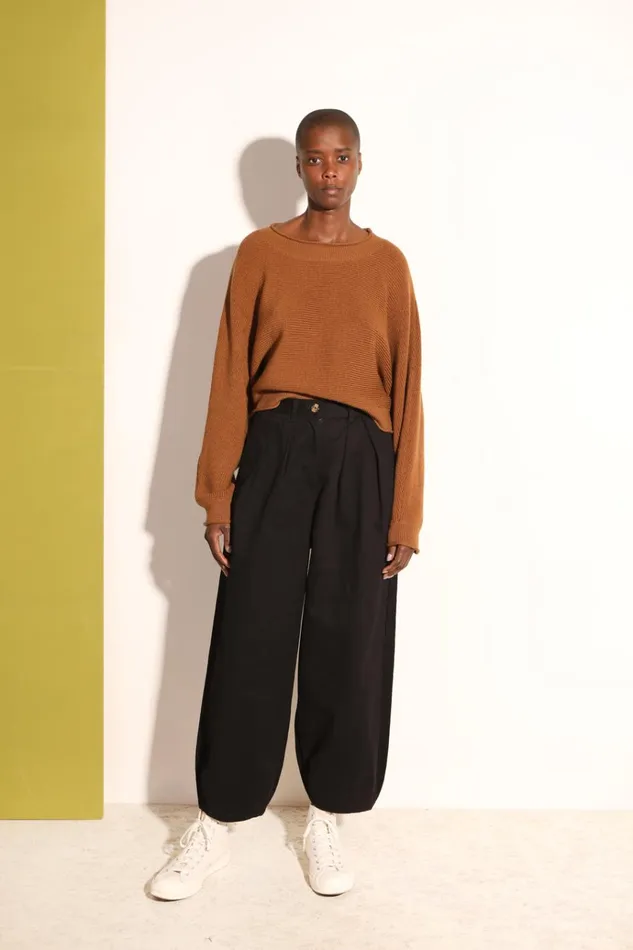 Women Vernon Knit Russet LF Markey Knitwear