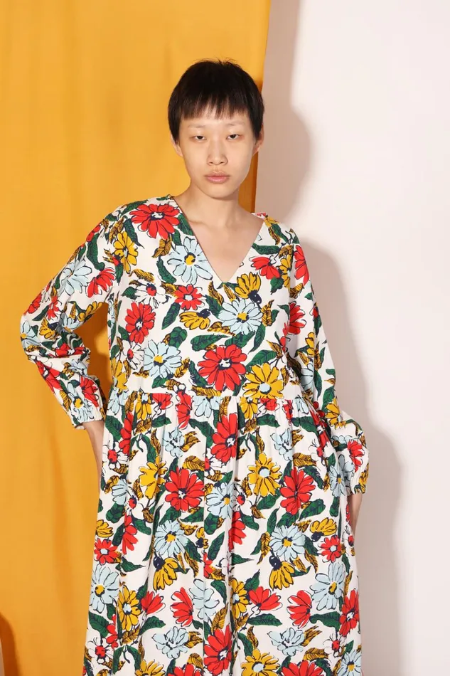 Women Warren Dress Cosmos Floral LF Markey Dresses