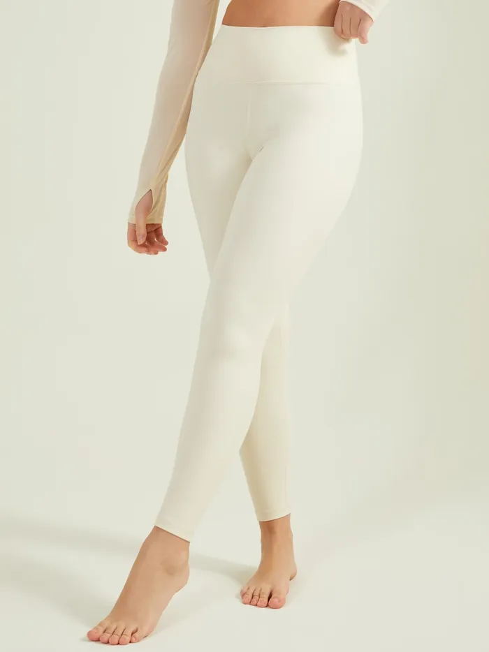 Women Waterfall Leggings Cream Altar039d State Activewear