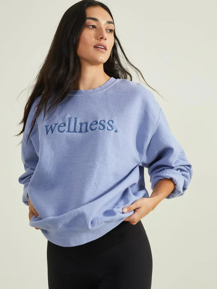 Women Wellness Sweatshirt Blue Altar039d State Activewear