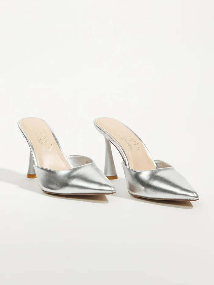 Women Zola Metallic Heel By Matisse Silver Altar039d State Heels