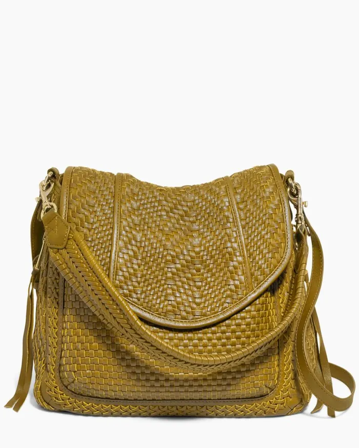 Woven All For Love Convertible Shoulder Cumin Women Aimee Kestenberg Crossbody Bags Woven All For Love Convertible Shoulder Cumin Women Aimee Kestenberg Crossbody Bags