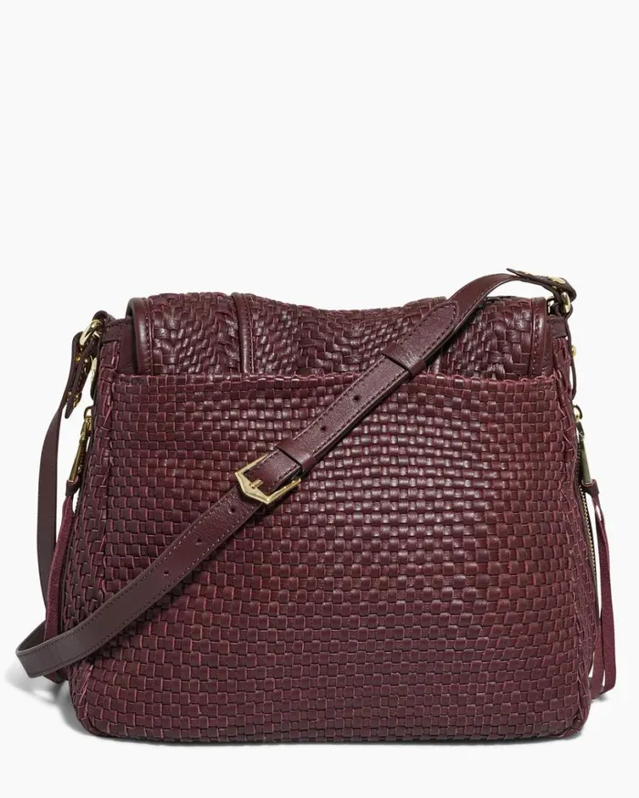 Woven All For Love Convertible Shoulder True Plum Women Aimee Kestenberg Crossbody Bags