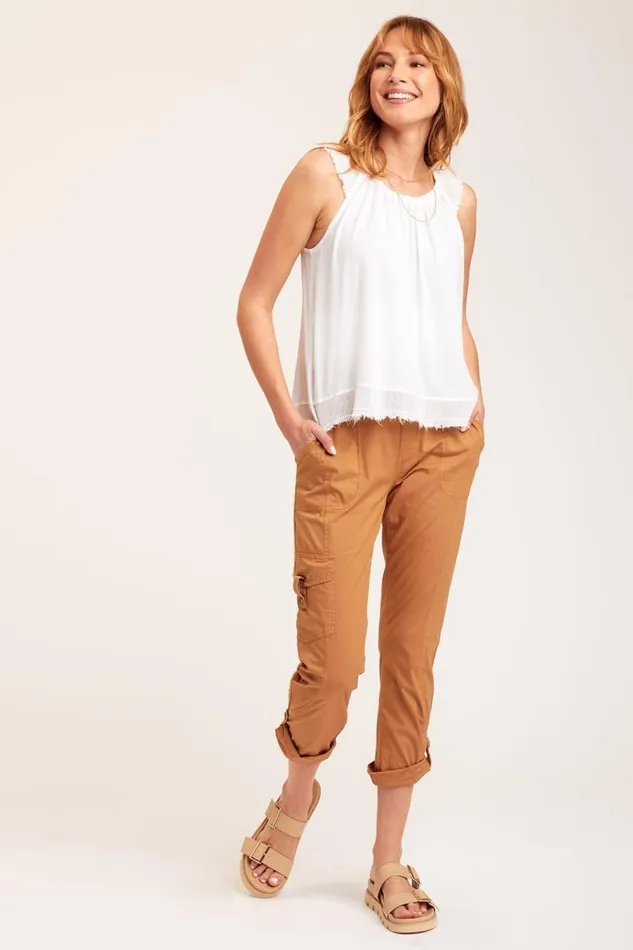 Zayd Legging Terra Cotta Clothing XCVI Leggings