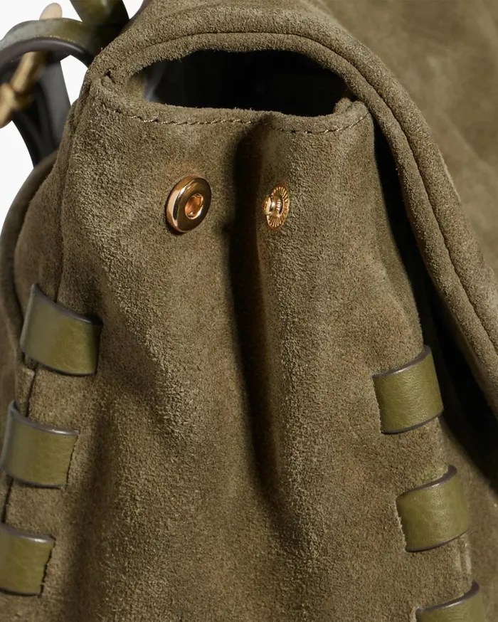 Zen Backpack Kelp Suede Women Aimee Kestenberg Backpacks