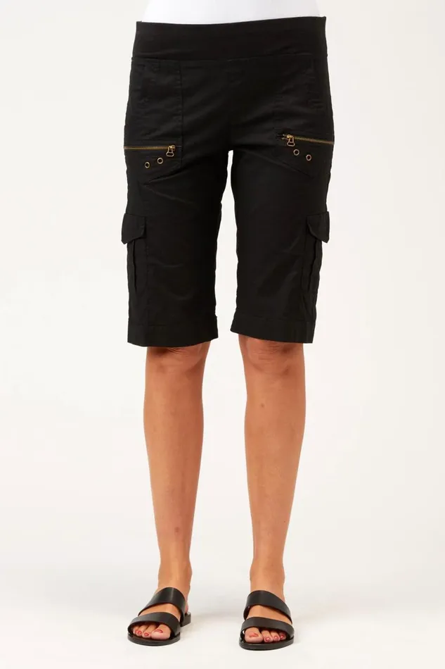 Zola Bermuda Short Black Clothing XCVI Shorts
