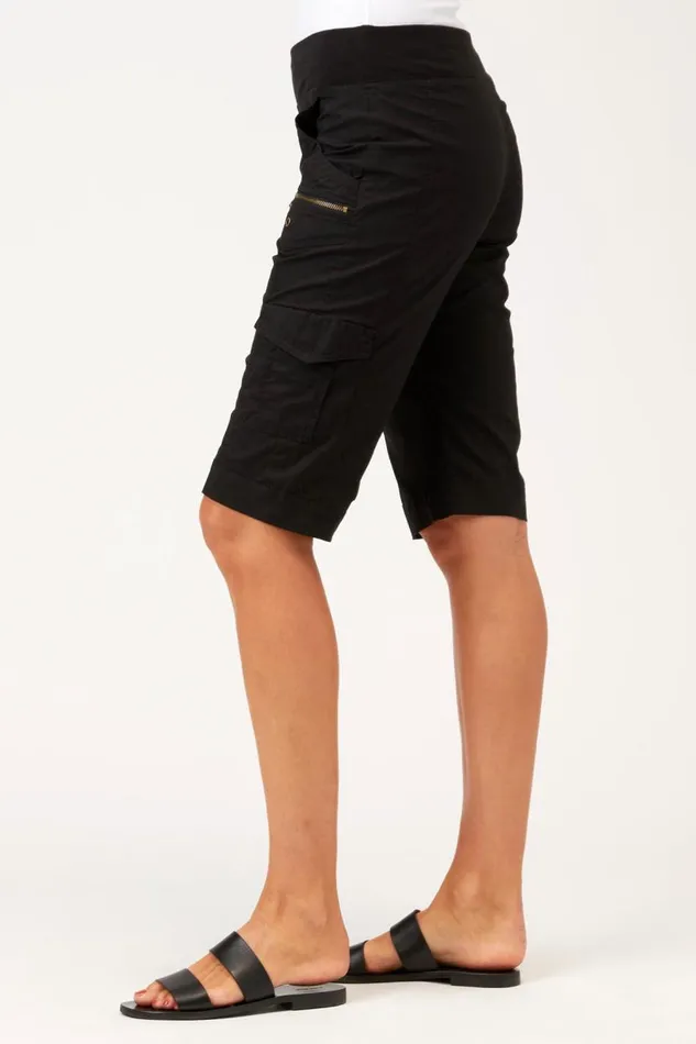 Zola Bermuda Short Black Clothing XCVI Shorts