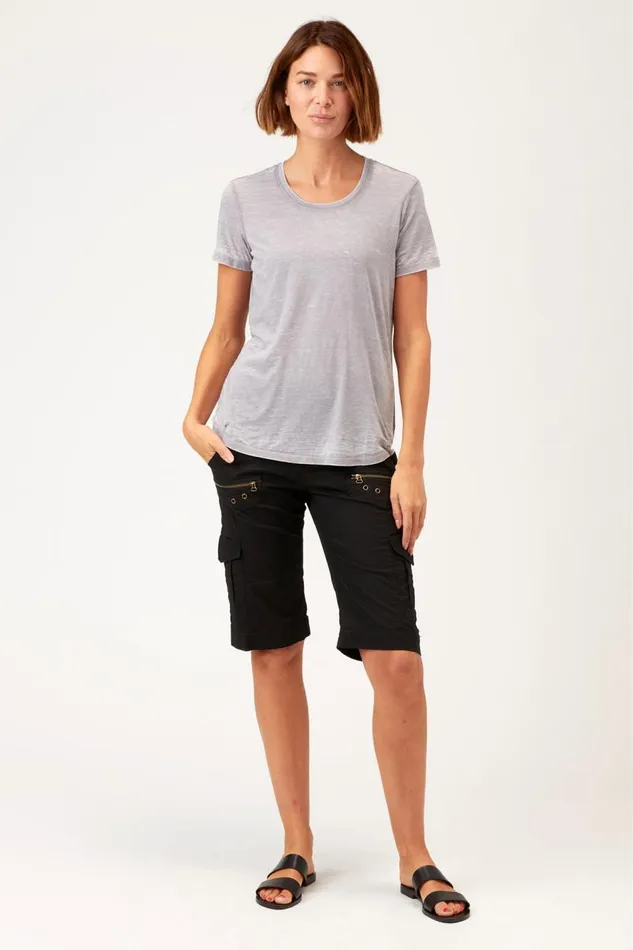 Zola Bermuda Short Black Clothing XCVI Shorts